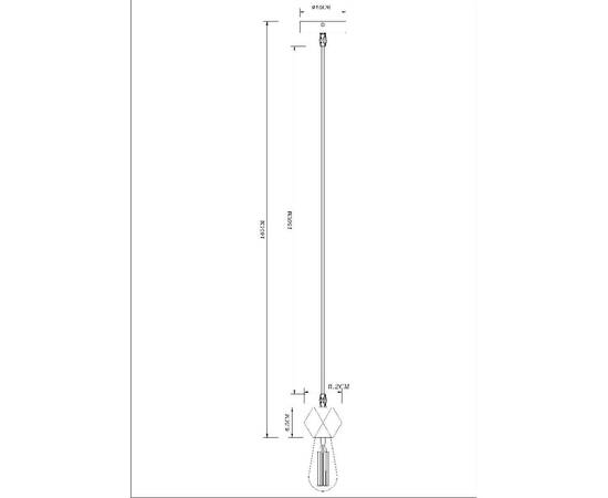 Подвесной светильник Arte Lamp Mark A7049SP-1BK, изображение 2