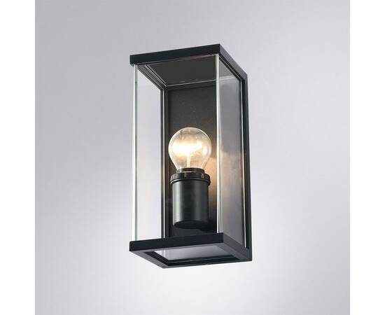 Уличный настенный светильник Arte Lamp Pot A1632AL-1BK, изображение 2