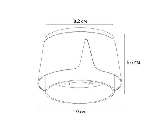 Накладной светильник Arte Lamp Amaks A8028PL-1BK, изображение 2