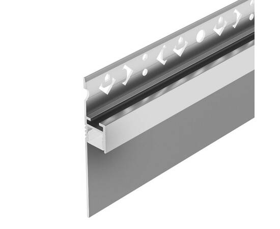 Алюминиевый профиль Arlight ARH-PLINTUS-50-FANTOM-3000 ANOD 052662