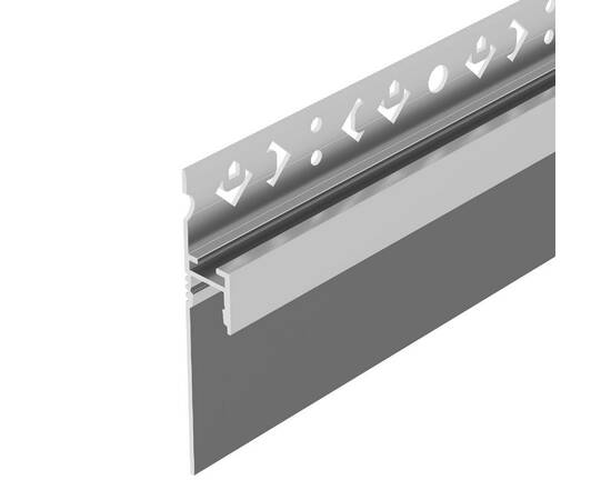 Алюминиевый профиль Arlight ARH-PLINTUS-50-FANTOM-3000 ANOD 052662, изображение 2