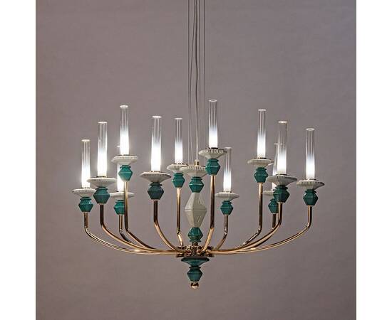 Подвесная люстра Divinare Capello 4947/01 SP-12, изображение 2