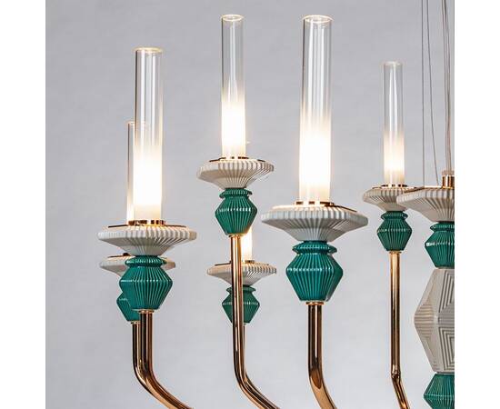 Подвесная люстра Divinare Capello 4947/01 SP-12, изображение 3