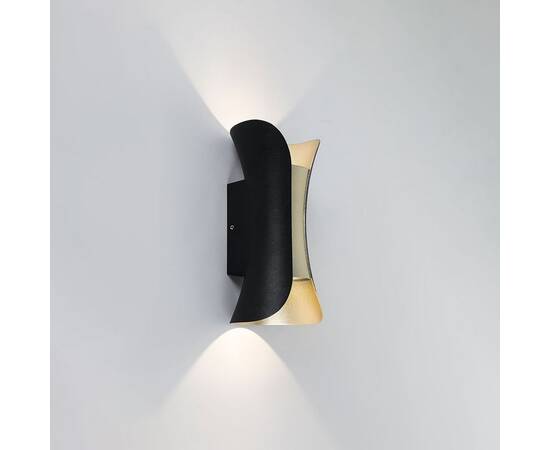 Уличный настенный светильник Arte Lamp Alba A6405AL-2BK, изображение 2