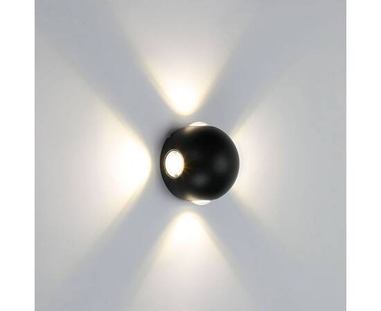 Фасадный светильник Arte Lamp Conrad A1545AL-4BK, изображение 2