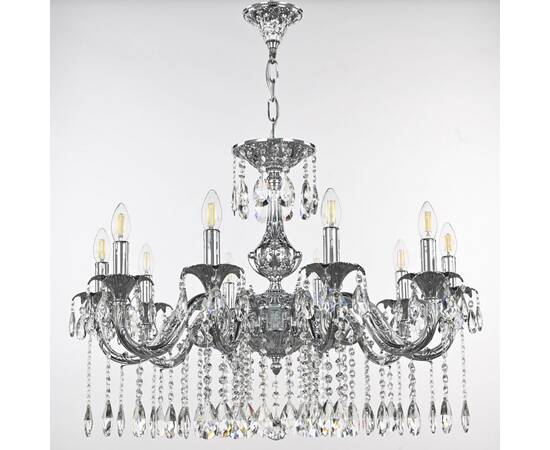 Подвесная люстра Bohemia Ivele Crystal AL79101/10/250 A Ni, изображение 4