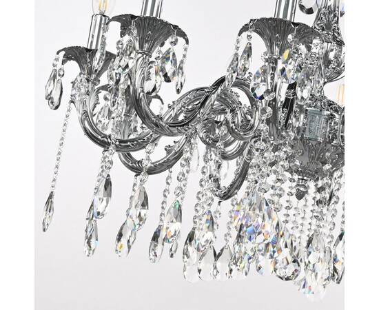 Подвесная люстра Bohemia Ivele Crystal AL79101/10/250 A Ni, изображение 5
