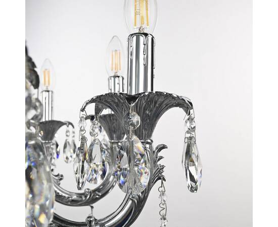 Подвесная люстра Bohemia Ivele Crystal AL79101/10/250 A Ni, изображение 7