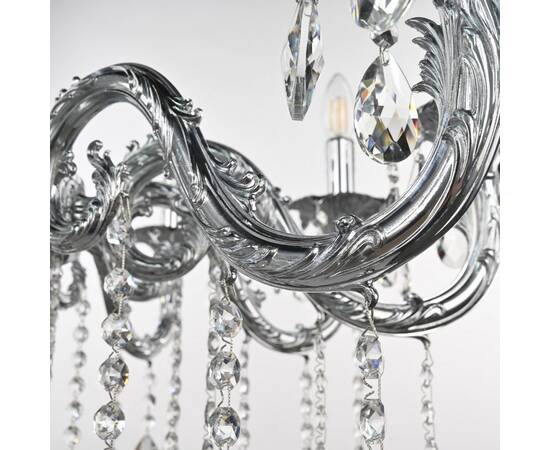 Подвесная люстра Bohemia Ivele Crystal AL79101/10/250 A Ni, изображение 8