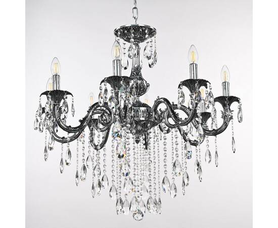 Подвесная люстра Bohemia Ivele Crystal AL79101/8/250 B NB, изображение 3