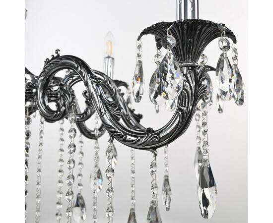 Подвесная люстра Bohemia Ivele Crystal AL79101/8/250 B NB, изображение 11