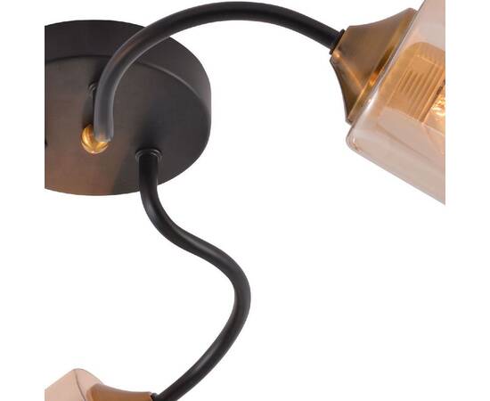 Потолочная люстра Reluce 01608-0.3-03 BK+BRASS, изображение 5