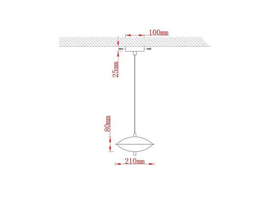 Подвесной светильник Arte Lamp Andromeda A2089SP-6GO, изображение 2