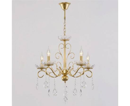 Подвесная люстра Reluce 04201-0.4-05 GOLD