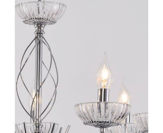 Подвесная люстра Reluce 04202-0.4-07 CR, изображение 4