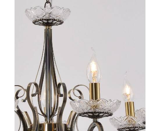 Подвесная люстра Reluce 04205-0.4-07 AB, изображение 4