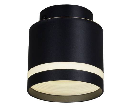 Накладной светильник Reluce 53001-9.5-001IL GX53+LED3W BK, изображение 4