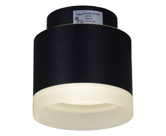 Накладной светильник Reluce 53004-9.5-001IL GX53+LED3W BK, изображение 4