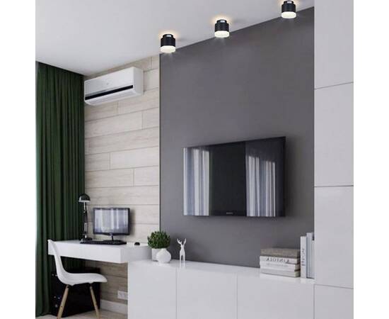 Накладной светильник Reluce 53004-9.5-001IL GX53+LED3W BK, изображение 7