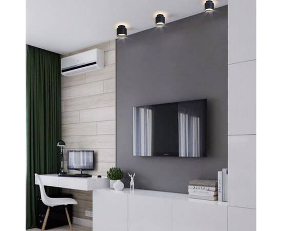 Накладной светильник Reluce 53006-9.5-001IL GX53+LED3W BK, изображение 6