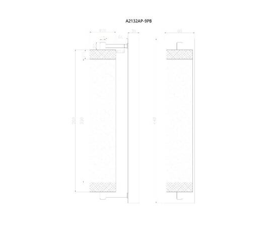 Настенный светильник Arte Lamp Galaxy A2132AP-9PB, изображение 2