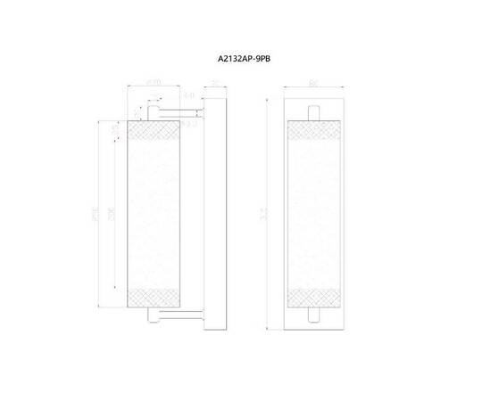 Настенный светильник Arte Lamp Galaxy A2132AP-8PB, изображение 2