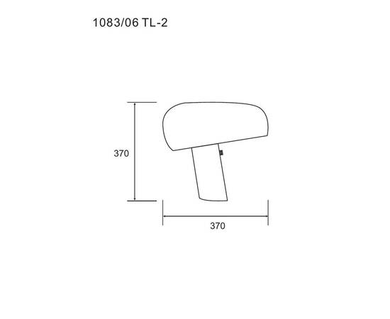 Настольная лампа Divinare Denton 1083/06 TL-2, изображение 2