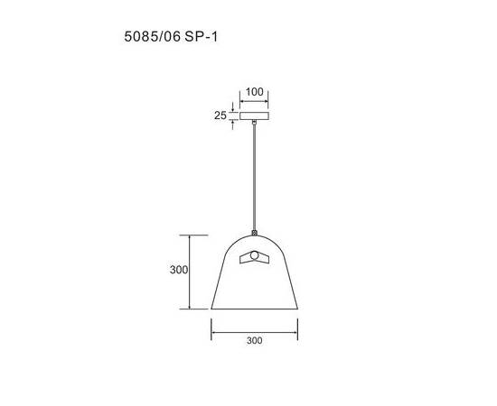 Подвесной светильник Divinare Platea 5085/06 SP-1, изображение 2