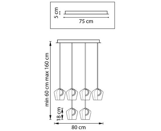Каскадная люстра Lightstar Caramello 796329, изображение 11