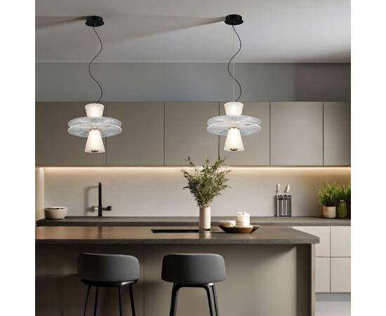 Подвесной светильник Eurosvet Titania 40028/1 LED белый a069190, изображение 2