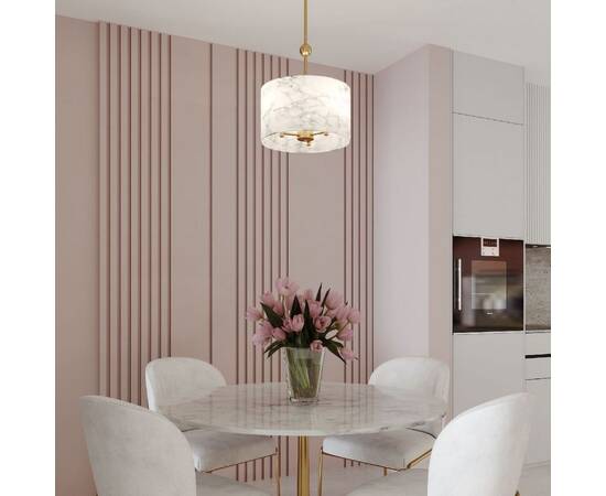 Подвесной светильник Eurosvet Brume 60174/3 латунь a069023, изображение 2