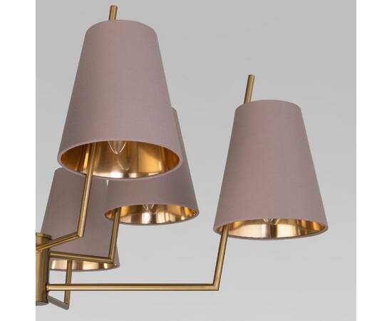 Люстра на штанге Eurosvet Topanga 60173/8 латунь Smart a069018, изображение 2