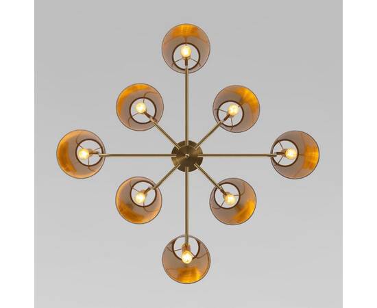 Люстра на штанге Eurosvet Topanga 60173/8 латунь Smart a069018, изображение 4