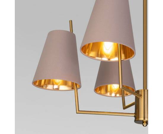 Люстра на штанге Eurosvet Topanga 60173/6 латунь Smart a069017, изображение 3