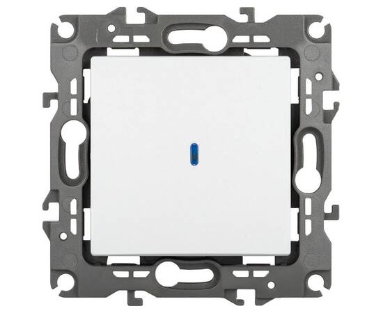 Выключатель одноклавишный Эра 12-1102-01М Б0065679