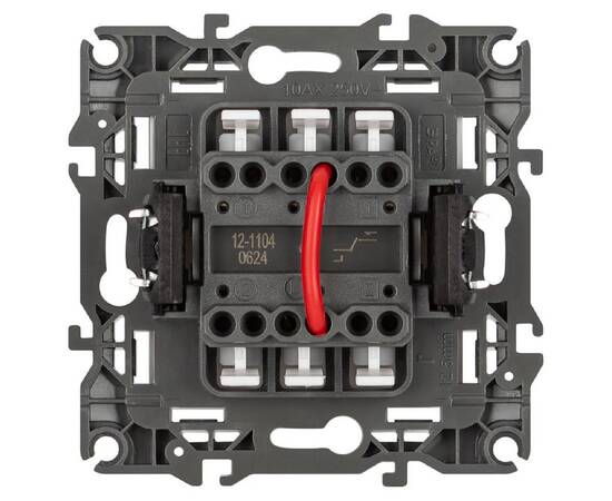 Выключатель двухклавишный Эра 12-1104-16 Б0065710, изображение 3