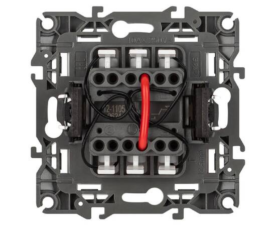 Выключатель двухклавишный Эра 12-1105-16 Б0065719, изображение 3