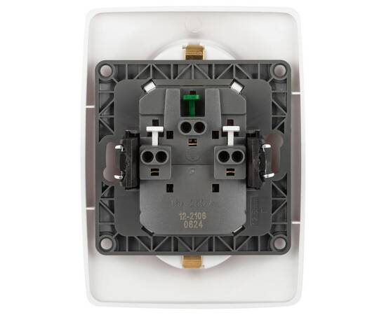 Розетка двухместная Эра 12-2106-01М Б0065721, изображение 3