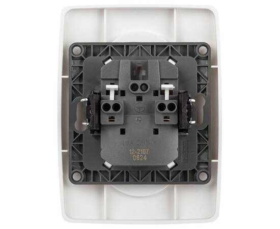 Розетка двухместная Эра 12-2107-01М Б0065688, изображение 3