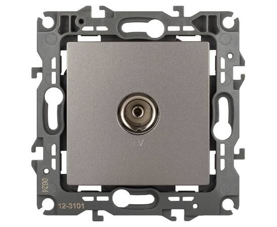 Розетка TV одиночная Эра 12-3101-16 Б0065717