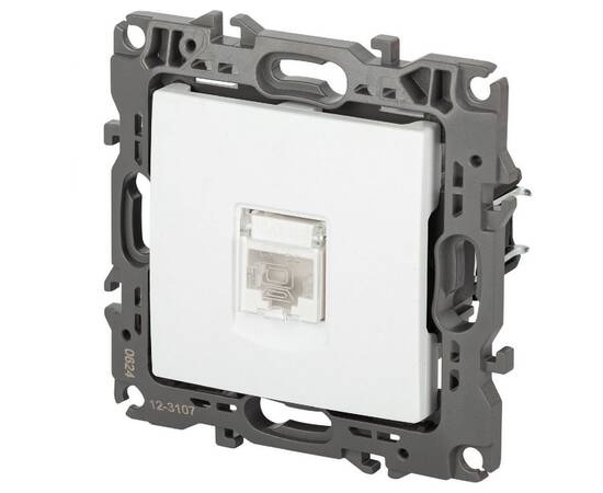 Розетка компьютерная RJ45 Эра 12-3107-01М Б0065712, изображение 2