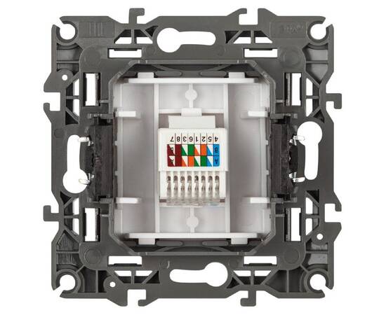 Розетка компьютерная RJ45 Эра 12-3107-01М Б0065712, изображение 3