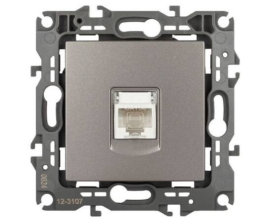 Розетка компьютерная RJ45 Эра 12-3107-16 Б0065716