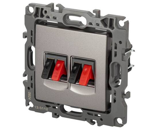 Розетка аудио двойная Эра 12-3112-16 Б0065674, изображение 2