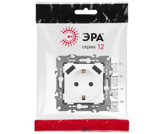 Розетка со шторами и 2 USB Эра 12-4109-01М Б0065728, изображение 4