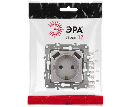 Розетка со шторами и 2 USB Эра 12-4109-16 Б0065729, изображение 4
