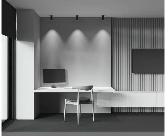 Накладной светильник Maytoni Focus led C056CL-L12B2.7K-W-B, изображение 4