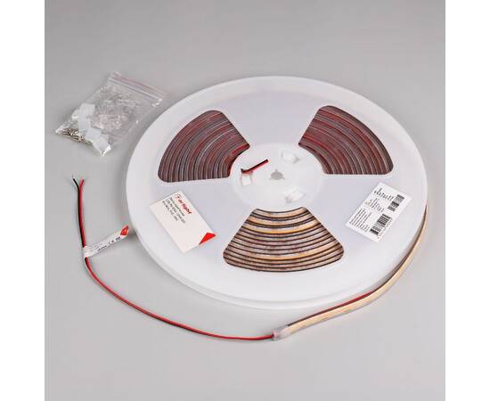 Светодиодная герметичная лента Arlight COB-PS-X560-12mm 24V White6000 (9.6 W/m, IP67, 10m) 048907, изображение 3