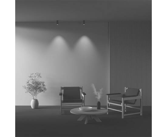 Накладной светильник Maytoni Focus led C056CL-L12W2.7K-W-BS, изображение 3