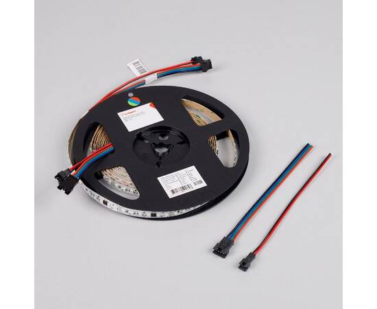 Светодиодная лента Arlight SPI-A120-10mm 24V RGB-PX6-BPT (23 W/m, IP20, 2835, 5m) 046871, изображение 4